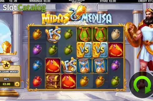 Οθόνη2. Midas VS Medusa Κουλοχέρης