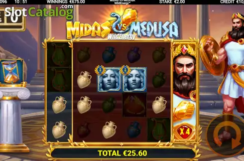 Οθόνη3. Midas VS Medusa Κουλοχέρης