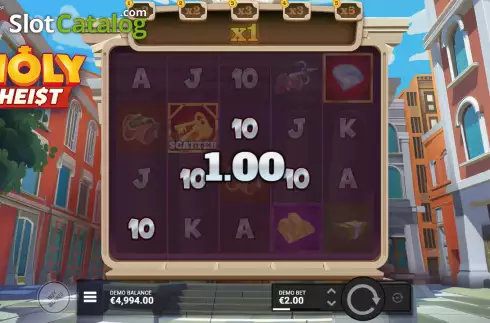 Οθόνη3. Holy Heist Κουλοχέρης