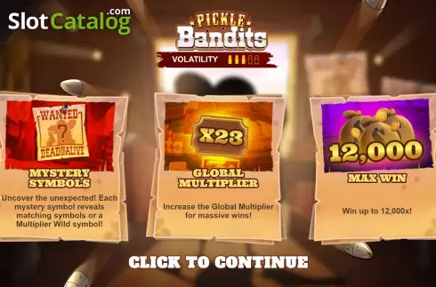 Οθόνη2. Pickle Bandits Κουλοχέρης