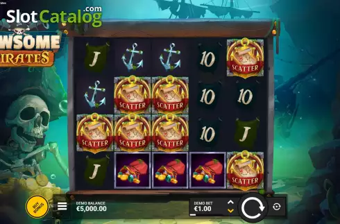 Οθόνη3. Jawsome Pirates Κουλοχέρης