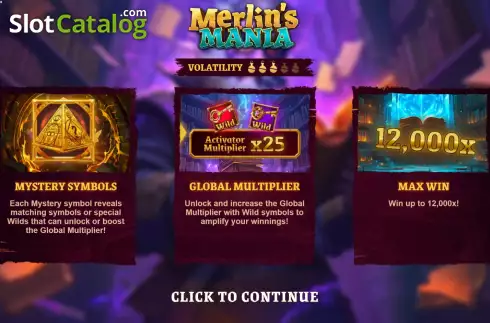 Οθόνη2. Merlin’s Mania Κουλοχέρης