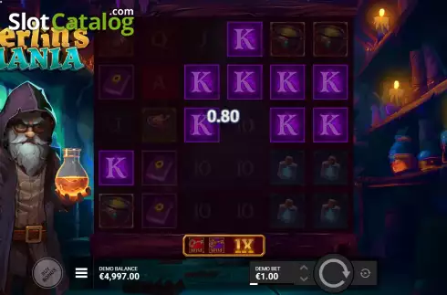 Οθόνη4. Merlin’s Mania Κουλοχέρης
