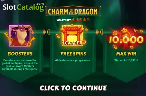 Οθόνη2. Charm of the Dragon Κουλοχέρης 
