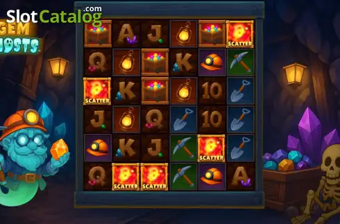 Οθόνη9. Gem Ghosts Κουλοχέρης
