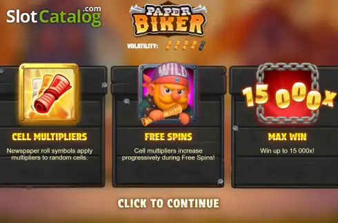 Οθόνη2. Paper Biker Κουλοχέρης