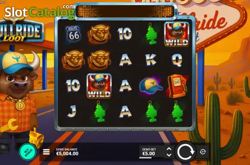 Οθόνη2. Bullride Loot Κουλοχέρης