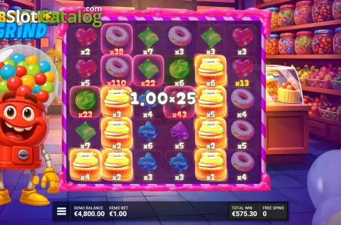Οθόνη3. Gobstopper Grind Κουλοχέρης