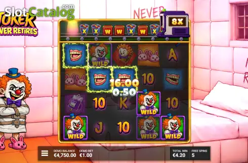 Οθόνη3. Joker Never Retires Κουλοχέρης