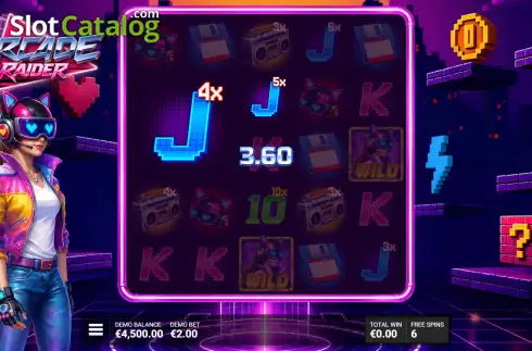Οθόνη3. Arcade Raider Κουλοχέρης 