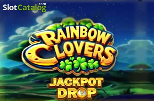 Rainbow Clovers Jackpot Drop Λογότυπο Rainbow Clovers Jackpot Drop Λογότυπο