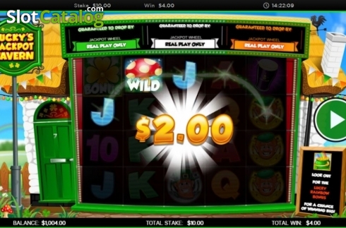 Οθόνη3. Luckys Jackpot Tavern Κουλοχέρης