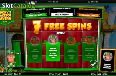 Οθόνη4. Luckys Jackpot Tavern Κουλοχέρης
