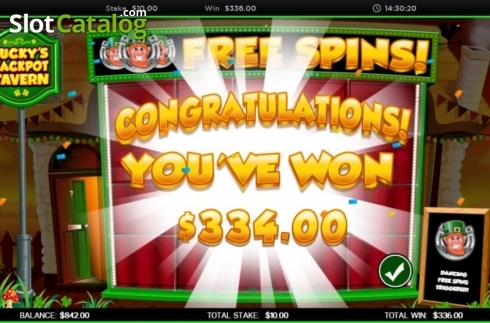 Οθόνη5. Luckys Jackpot Tavern Κουλοχέρης