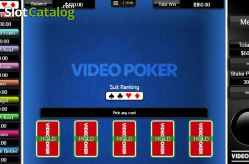 Οθόνη4. Video Poker (CORE Gaming) Κουλοχέρης