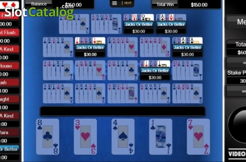 Οθόνη6. Video Poker (CORE Gaming) Κουλοχέρης