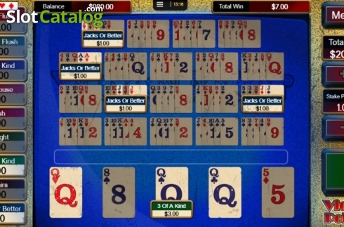 Οθόνη7. Video Poker (CORE Gaming) Κουλοχέρης