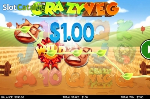 Οθόνη4. Crazy Veg Κουλοχέρης