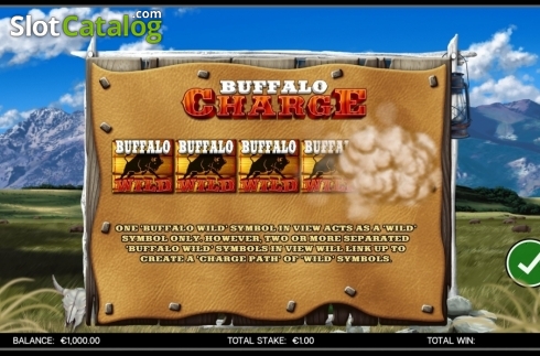 Οθόνη2. Buffalo Charge Κουλοχέρης
