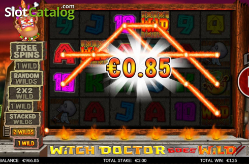 Οθόνη5. Witch Doctor Goes Wild Κουλοχέρης