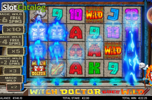 Οθόνη9. Witch Doctor Goes Wild Κουλοχέρης