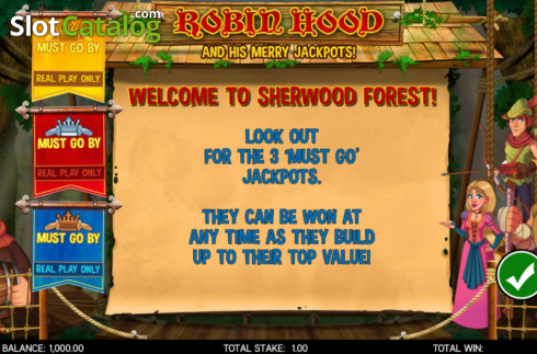 Οθόνη2. Robin Hood (CORE Gaming) Κουλοχέρης