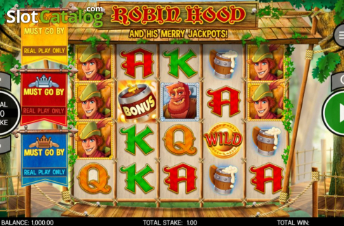 Οθόνη3. Robin Hood (CORE Gaming) Κουλοχέρης