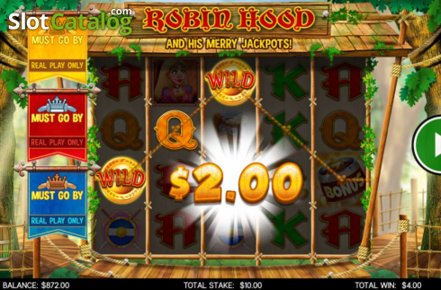 Οθόνη4. Robin Hood (CORE Gaming) Κουλοχέρης