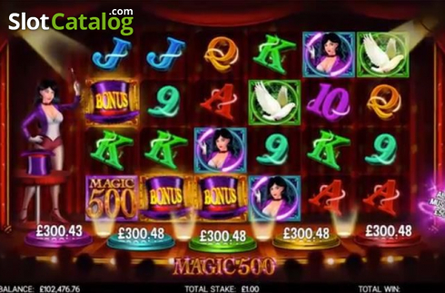 Οθόνη2. Magic 500 Κουλοχέρης