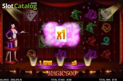 Οθόνη3. Magic 500 Κουλοχέρης