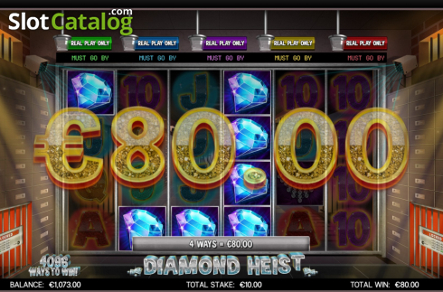 Οθόνη6. Diamond Heist Κουλοχέρης