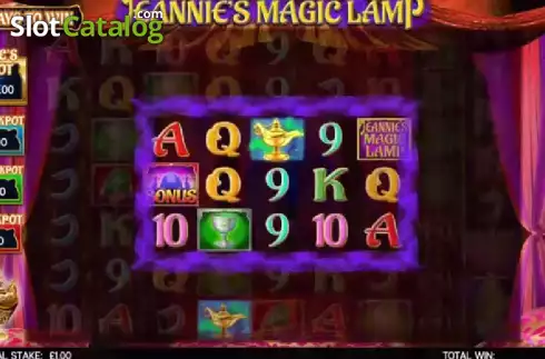 Οθόνη2. Jeannies Magic Lamp Κουλοχέρης
