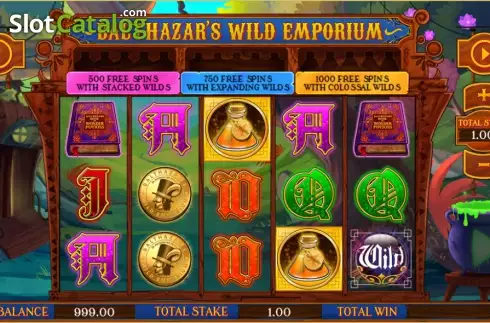 Οθόνη 1. Balthazars Wild Emporium Κουλοχέρης
