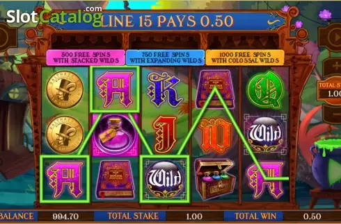 Οθόνη 3. Balthazars Wild Emporium Κουλοχέρης