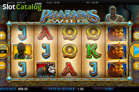 Οθόνη 1. Pharaohs Wild Κουλοχέρης