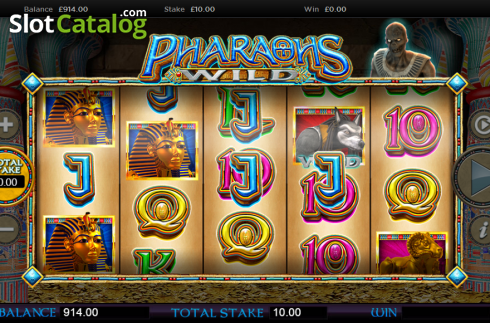 Οθόνη 2. Pharaohs Wild Κουλοχέρης