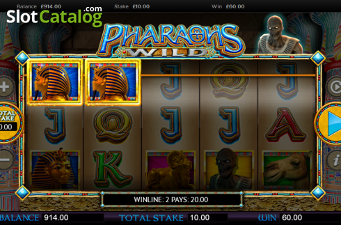 Οθόνη 3. Pharaohs Wild Κουλοχέρης