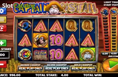 Οθόνη 1. Captain Cashfall Κουλοχέρης