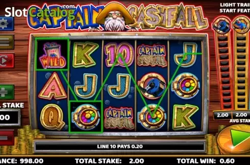 Οθόνη 3. Captain Cashfall Κουλοχέρης