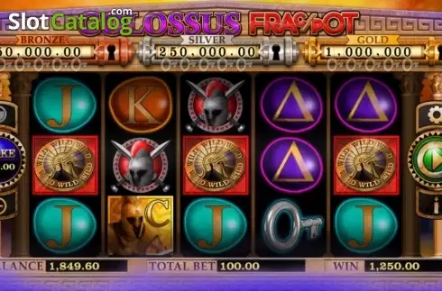 Οθόνη4. Colossus Fracpot Κουλοχέρης