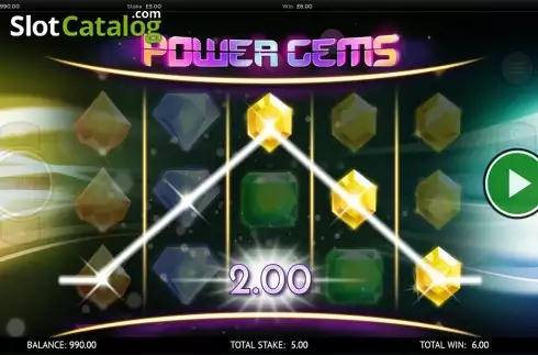 Οθόνη3. Power Gems (CORE Gaming) Κουλοχέρης