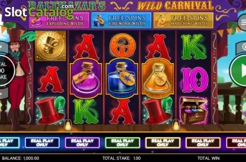 Οθόνη2. Balthazar's Wild Carnival Κουλοχέρης 