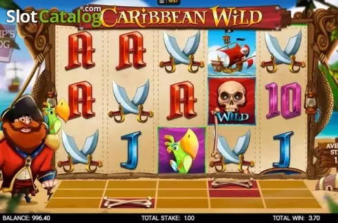 Οθόνη4. Caribbean Wild Κουλοχέρης