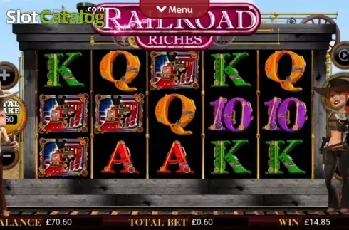 Οθόνη2. Railroad Riches Κουλοχέρης