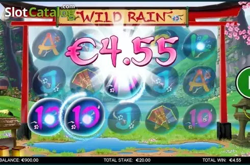 Οθόνη3. Wild Rain Κουλοχέρης