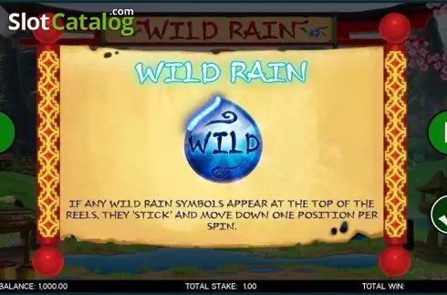 Οθόνη5. Wild Rain Κουλοχέρης