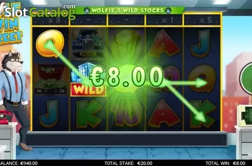 Οθόνη3. Wolf on Win Street Κουλοχέρης