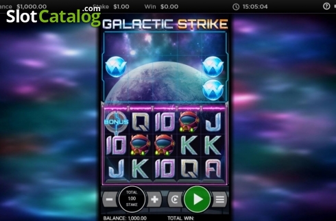 Οθόνη2. Galactic Strike Κουλοχέρης