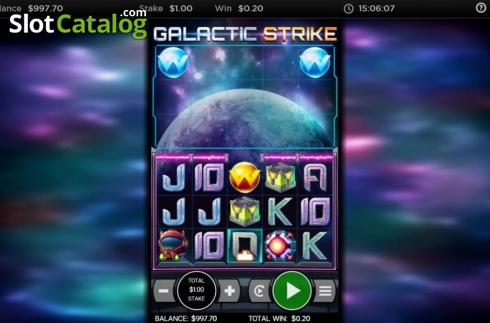 Οθόνη3. Galactic Strike Κουλοχέρης