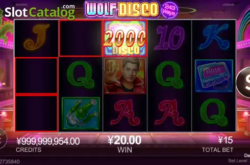 Οθόνη3. Wolf Disco Κουλοχέρης